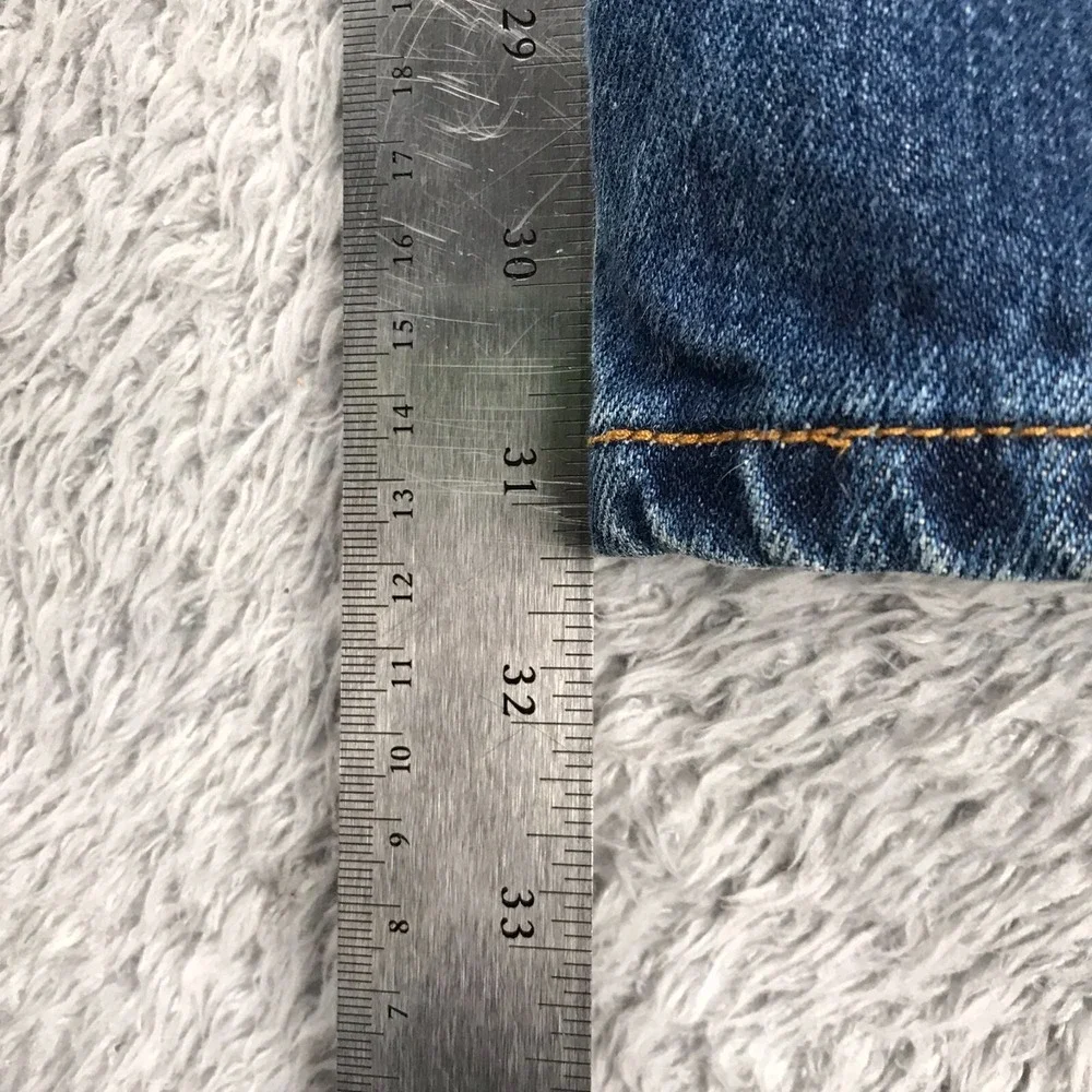 Levis 501 XX Jeans Mens 40 (40x31) Blue Button Fly Denim Vintage Y2K *Flaw